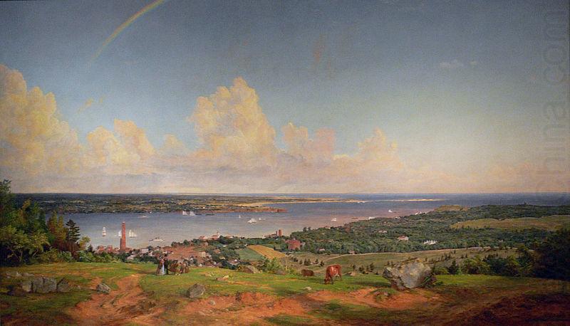 Jasper Francis Cropsey The Narrows from Staten Island china oil painting image